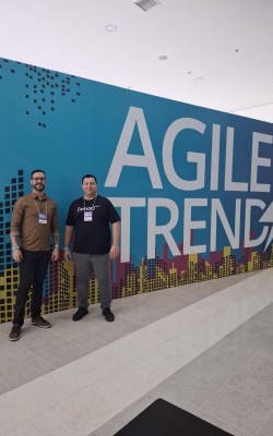 Equipe de P&D na vanguarda da inovação no Agile Trends Gov 2025